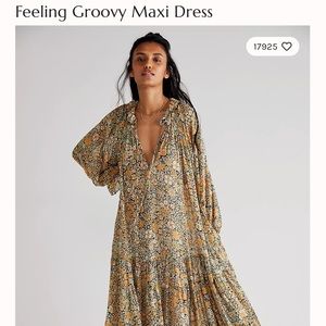 Feeling Groovy Free people dress.